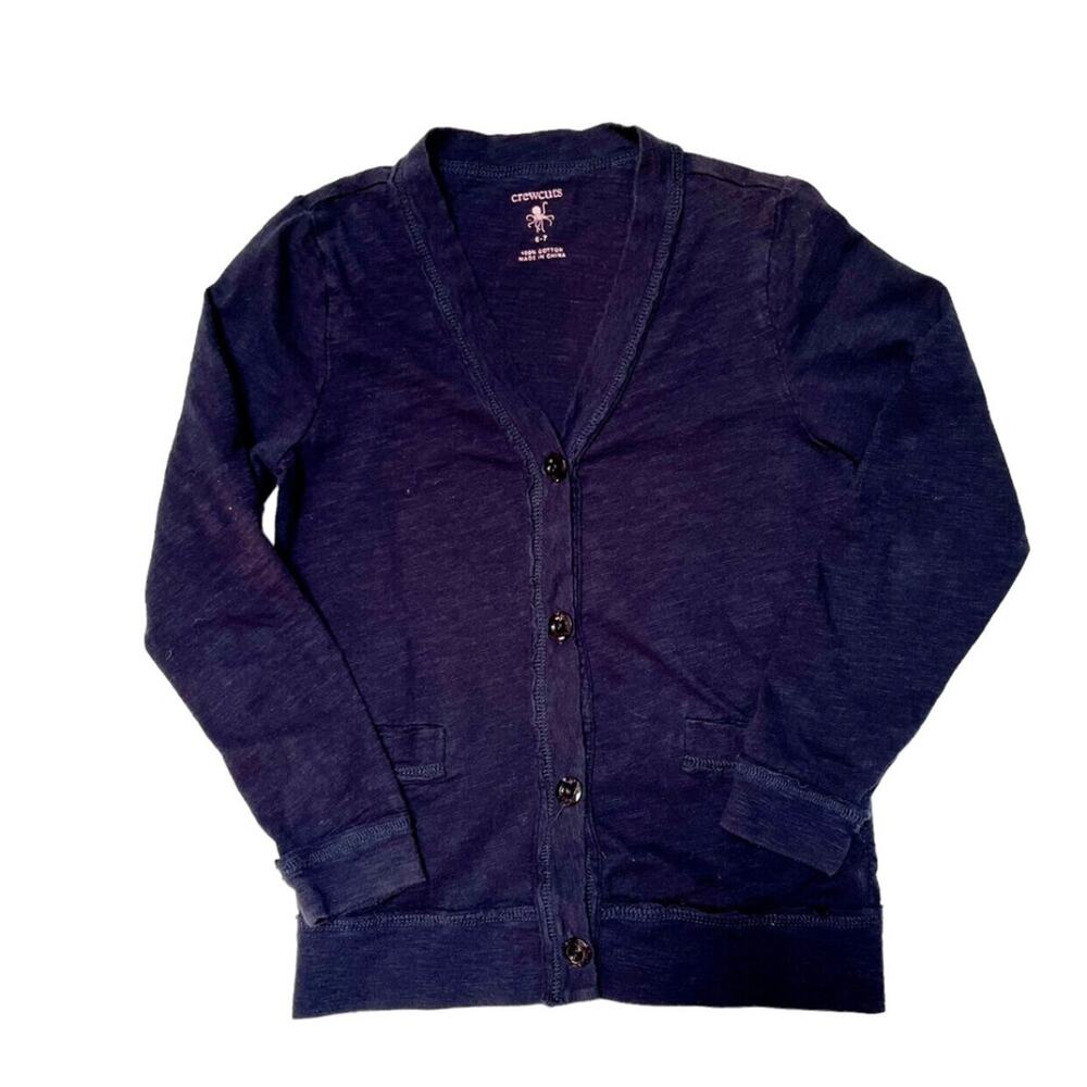 Crewcuts Cardigan Pocket Sweater Size 6/7